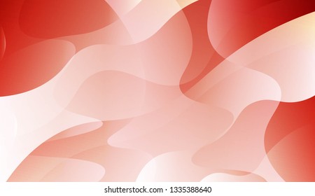 Blurred Decorative Design In Abstract Style With Wave, Curve Lines. For Futuristic Ad, Booklets. Vector Illustration.