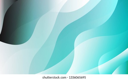 Blurred Decorative Design In Abstract Style With Wave, Curve Lines. For Elegant Pattern Cover Book. Vector Illustration.