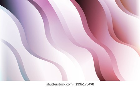 Blurred Decorative Design In Abstract Style With Wave, Curve Lines. For Design Flyer, Banner, Landing Page. Vector Illustration.