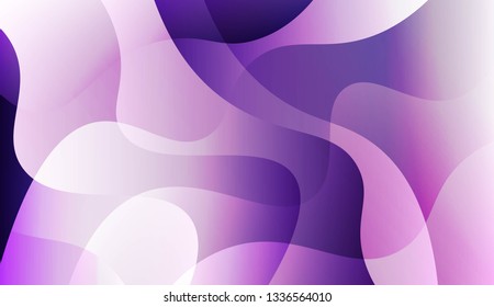 Blurred Decorative Design In Abstract Style With Wave, Curve Lines. For Elegant Pattern Cover Book. Vector Illustration.