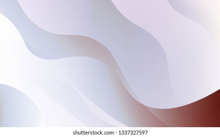Blurred Decorative Design In Abstract Style With Wave, Curve Lines. For Design, Presentation, Business. Vector Illustration