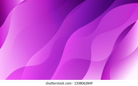 Blurred Decorative Design In Abstract Style With Wave, Curve Lines. For Design, Presentation, Business. Vector Illustration