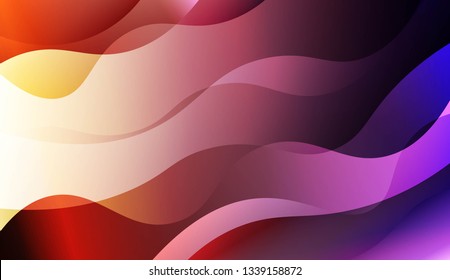 Blurred Decorative Design In Abstract Style With Wave, Curve Lines. For Elegant Pattern Cover Book. Vector Illustration.