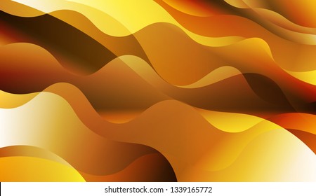 Blurred Decorative Design In Abstract Style With Wave, Curve Lines. For Your Design Ad, Banner, Cover Page. Vector Illustration with Color Gradient.