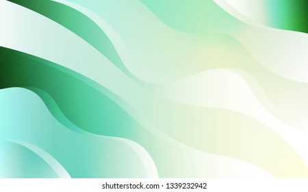 Blurred Decorative Design In Abstract Style With Wave, Curve Lines. For Design Flyer, Banner, Landing Page. Vector Illustration.