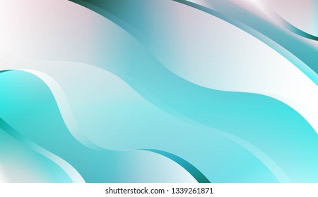 Blurred Decorative Design In Abstract Style With Wave, Curve Lines. For Design Flyer, Banner, Landing Page. Vector Illustration.