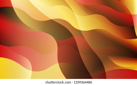 Blurred Decorative Design In Abstract Style With Wave, Curve Lines. Design For Your Header Page, Ad, Poster, Banner. Vector Illustration with Color Gradient