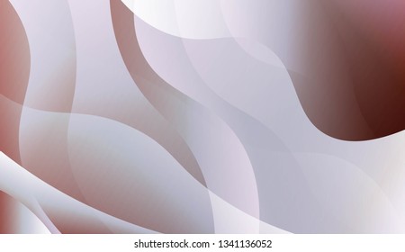 Blurred Decorative Design In Abstract Style With Wave, Curve Lines. For Futuristic Ad, Booklets. Vector Illustration.