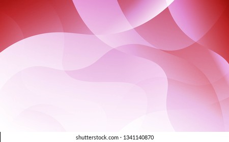 Blurred Decorative Design In Abstract Style With Wave, Curve Lines. For Design, Presentation, Business. Vector Illustration