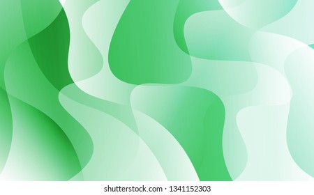 Blurred Decorative Design In Abstract Style With Wave, Curve Lines. For Futuristic Ad, Booklets. Vector Illustration.