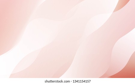 Blurred Decorative Design In Abstract Style With Wave, Curve Lines. For Design, Presentation, Business. Vector Illustration
