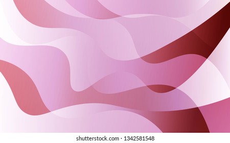 Blurred Decorative Design In Abstract Style With Wave, Curve Lines. For Design, Presentation, Business. Vector Illustration