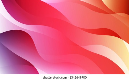 Blurred Decorative Design In Abstract Style With Wave, Curve Lines. For Design, Presentation, Business. Vector Illustration