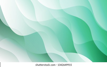 Blurred Decorative Design In Abstract Style With Wave, Curve Lines. For Design, Presentation, Business. Vector Illustration