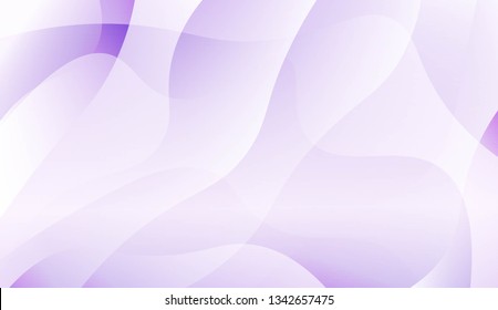 Blurred Decorative Design In Abstract Style With Wave, Curve Lines. For Design, Presentation, Business. Vector Illustration