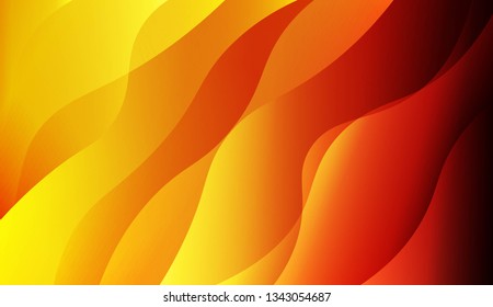 Blurred Decorative Design In Abstract Style With Wave, Curve Lines. For Design Flyer, Banner, Landing Page. Vector Illustration.