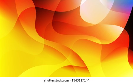 Blurred Decorative Design In Abstract Style With Wave, Curve Lines. For Design Flyer, Banner, Landing Page. Vector Illustration.