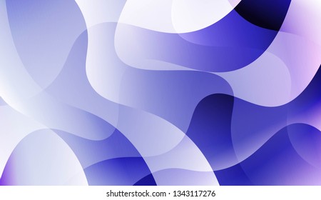 Blurred Decorative Design In Abstract Style With Wave, Curve Lines. For Elegant Pattern Cover Book. Vector Illustration.