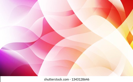 Blurred Decorative Design In Abstract Style With Wave, Curve Lines. For Elegant Pattern Cover Book. Vector Illustration.