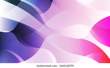 Blurred Decorative Design In Abstract Style With Waves, Curve Lines. For Elegant Pattern Cover Book. Vector Illustration.