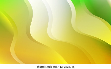 Blurred Decorative Design In Abstract Style With Wave, Curve Lines. For Design Flyer, Banner, Landing Page. Vector Illustration.