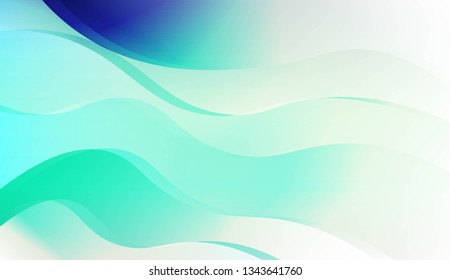 Blurred Decorative Design In Abstract Style With Wave, Curve Lines. For Elegant Pattern Cover Book. Vector Illustration.