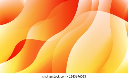 Blurred Decorative Design In Abstract Style With Wave, Curve Lines. For Design Flyer, Banner, Landing Page. Vector Illustration.