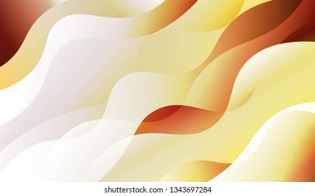 Blurred Decorative Design In Abstract Style With Wave, Curve Lines. For Design Flyer, Banner, Landing Page. Vector Illustration.