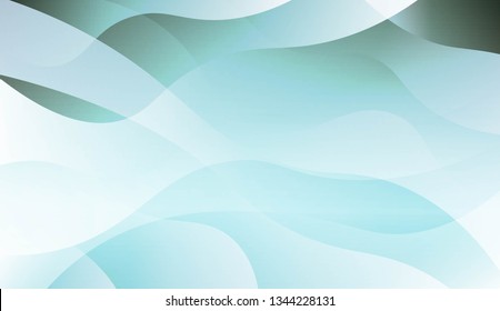 Blurred Decorative Design In Abstract Style With Wave, Curve Lines. For Design, Presentation, Business. Vector Illustration