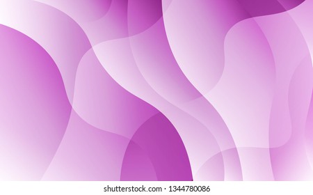 Blurred Decorative Design In Abstract Style With Wave, Curve Lines. For Design, Presentation, Business. Vector Illustration
