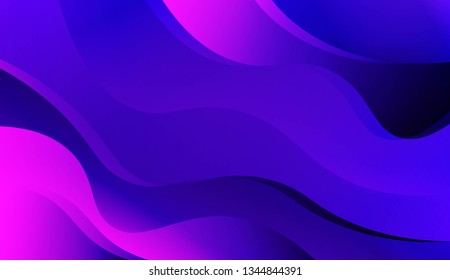 Blurred Decorative Design In Abstract Style With Wave, Curve Lines. For Elegant Pattern Cover Book. Vector Illustration.