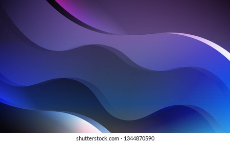 Blurred Decorative Design In Abstract Style With Wave, Curve Lines. For Elegant Pattern Cover Book. Vector Illustration.