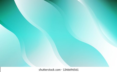 Blurred Decorative Design In Abstract Style With Wave, Curve Lines. For Design Flyer, Banner, Landing Page. Vector Illustration.