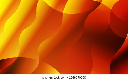 Blurred Decorative Design In Abstract Style With Wave, Curve Lines. For Your Design Ad, Banner, Cover Page. Vector Illustration with Color Gradient.