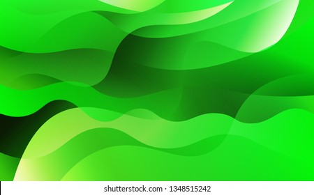 Blurred Decorative Design In Abstract Style With Wave, Curve Lines. For Your Design Wallpaper, Presentation, Banner, Flyer, Cover Page, Landing Page. Vector Illustration with Color Gradient.