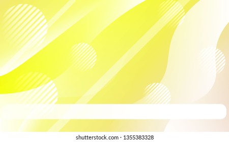 Blurred Decorative Design In Abstract Style With Wave, Curve Lines, Circle, Space for Text.. For Your Design Wallpapers Presentation. Vector Illustration with Color Gradient
