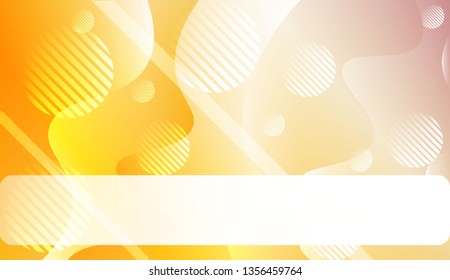 Blurred Decorative Design In Abstract Style With Wave, Curve Lines, Circle, Space for Text.. For Your Design Wallpapers Presentation. Vector Illustration with Color Gradient