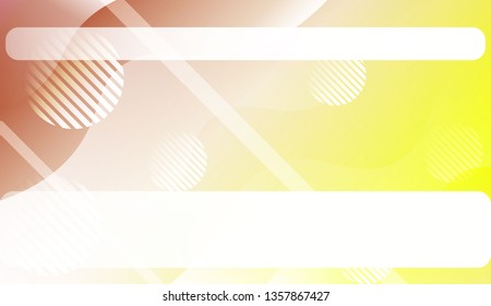 Blurred Decorative Design In Abstract Style With Wave, Curve Lines, Circle, Space for Text.. For Your Design Wallpapers Presentation. Vector Illustration with Color Gradient