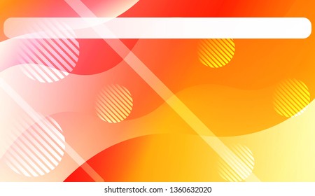 Blurred Decorative Design In Abstract Style With Wave, Curve Lines, Circle, Space for Text. Design For Your Header Page, Ad, Poster, Banner. Vector Illustration.