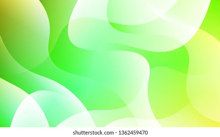 Blurred Decorative Design In Abstract Style With Wave, Curve Lines. For Elegant Pattern Cover Book. Vector Illustration with Color Gradient