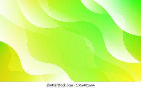 Blurred Decorative Design In Abstract Style With Wave, Curve Lines. For Design, Presentation, Business. Vector Illustration with Color Gradient