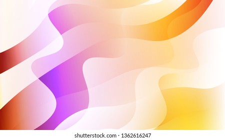 Blurred Decorative Design In Abstract Style With Wave, Curve Lines. For Elegant Pattern Cover Book. Vector Illustration with Color Gradient