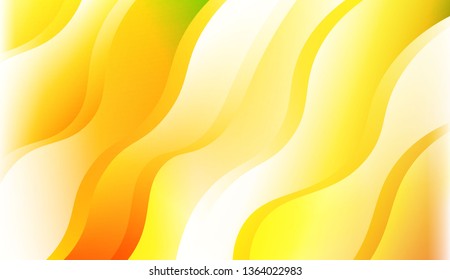 Blurred Decorative Design In Abstract Style With Wave, Curve Lines. For Design, Presentation, Business. Vector Illustration with Color Gradient