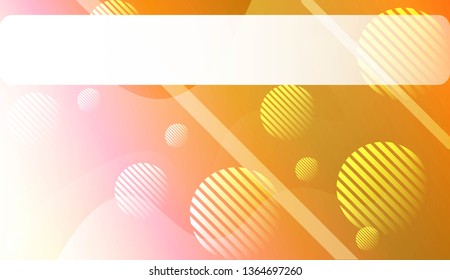 Blurred Decorative Design In Abstract Style With Wave, Curve Lines, Circle, Space for Text. Fluid shapes composition. For Design Flyer, Banner, Landing Page. Vector Illustration.