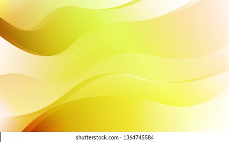Blurred Decorative Design In Abstract Style With Wave, Curve Lines. For Design, Presentation, Business. Vector Illustration with Color Gradient