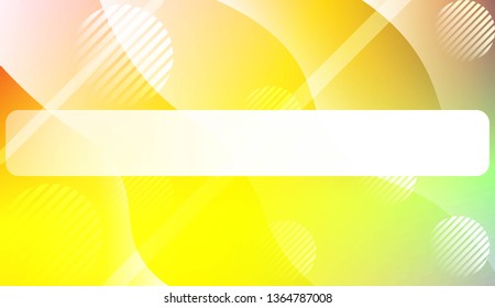 Blurred Decorative Design In Abstract Style With Wave, Curve Lines, Circle, Space for Text. Fluid shapes composition. For Design Flyer, Banner, Landing Page. Vector Illustration.