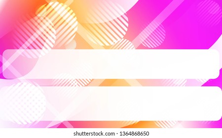 Blurred Decorative Design In Abstract Style With Wave, Curve Lines, Circle, Space for Text. Design For Your Header Page, Ad, Poster, Banner. Vector Illustration.