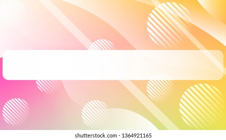 Blurred Decorative Design In Abstract Style With Wave, Curve Lines, Circle, Space for Text. Design For Your Header Page, Ad, Poster, Banner. Vector Illustration.