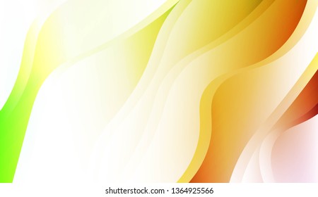 Blurred Decorative Design In Abstract Style With Wave, Curve Lines. For Elegant Pattern Cover Book. Vector Illustration with Color Gradient