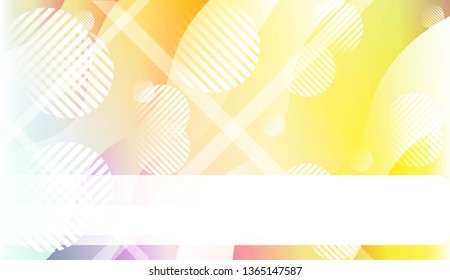 Blurred Decorative Design In Abstract Style With Wave, Curve Lines, Circle, Space for Text. Design For Your Header Page, Ad, Poster, Banner. Vector Illustration.